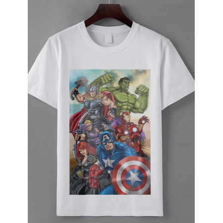 Tricou Comics Marvel bumbac